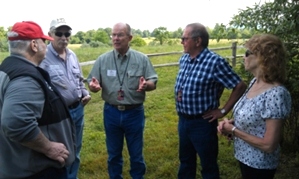 Charlie Decker, Terry Lewis, Lee Swanson, Bob Munson, Jane Lewis (left to right)