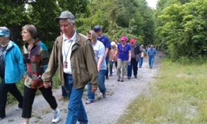 Field trip for the Eastern Kentucky University Chapter